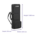 Dimensions of the Yamaha keyboard bag SC-KB650. W: 440 mm, H: 1,060 mm, D: 215 mm