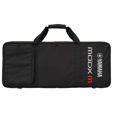 MODX M soft case placed horizontally, showing exterior shape and material texture.