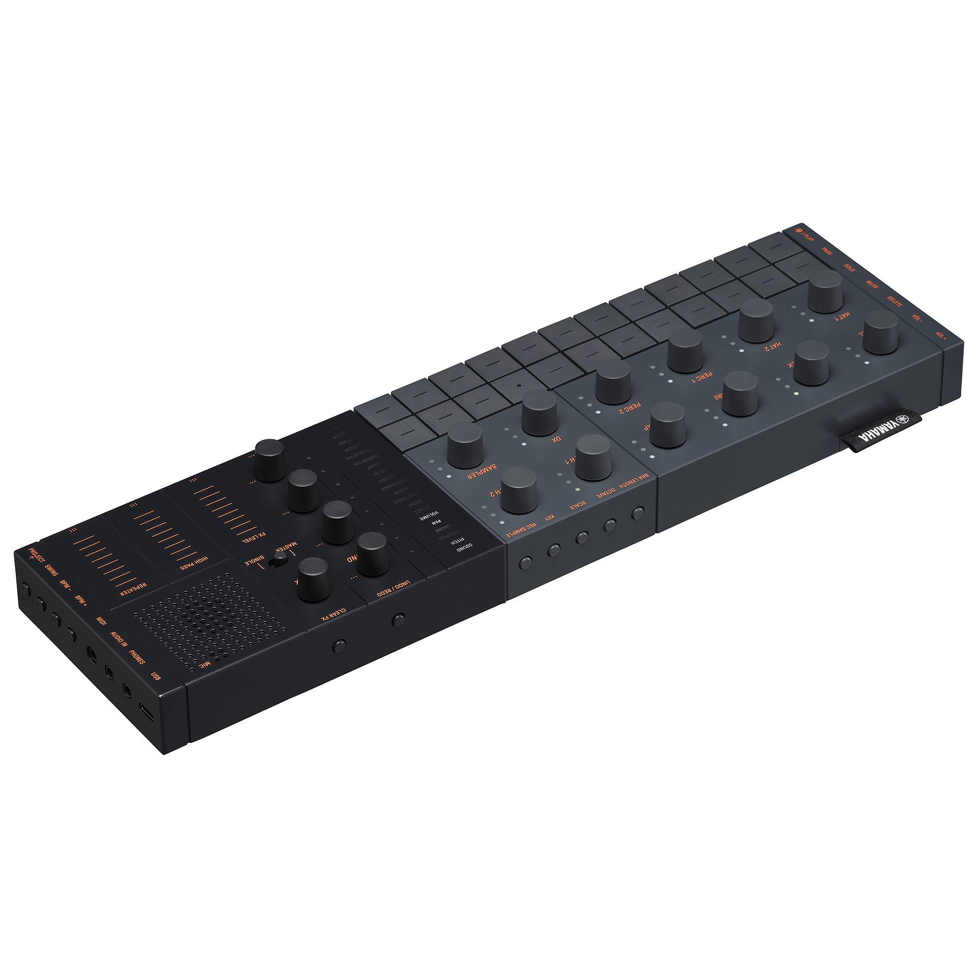 Étui De Transport Rigide GEEKRIA Pour Yamaha SEQTRAK/Mobile Music Ideastation - Coque EVA Gris Foncé