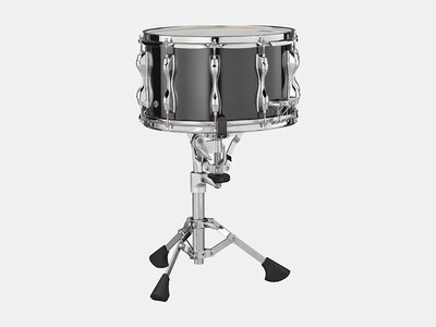Overall image of snare drum stand (set low)