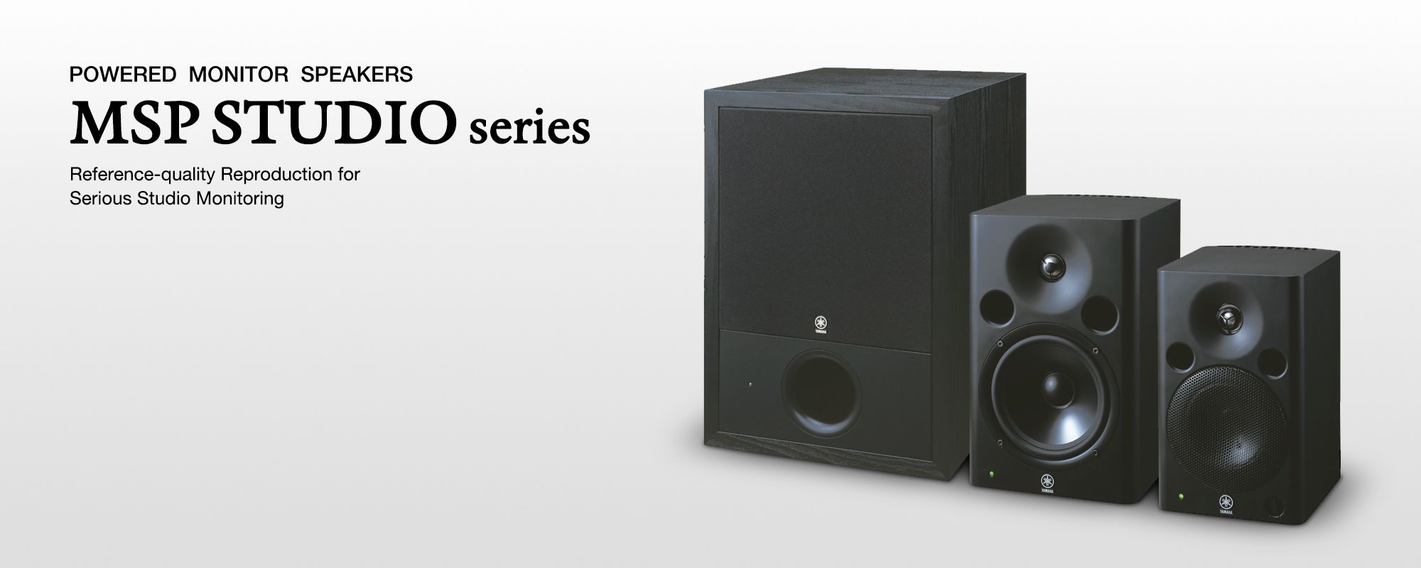 MSP STUDIO Series - Overview - Speakers - Professional Audio 