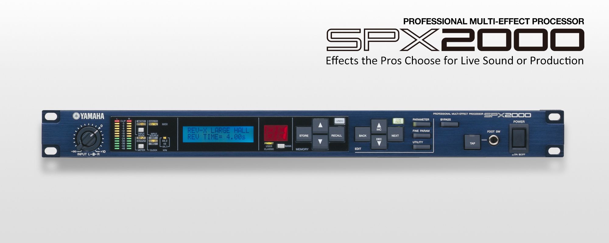 SPX2000 - Overview - Processors - Professional Audio - Products ...
