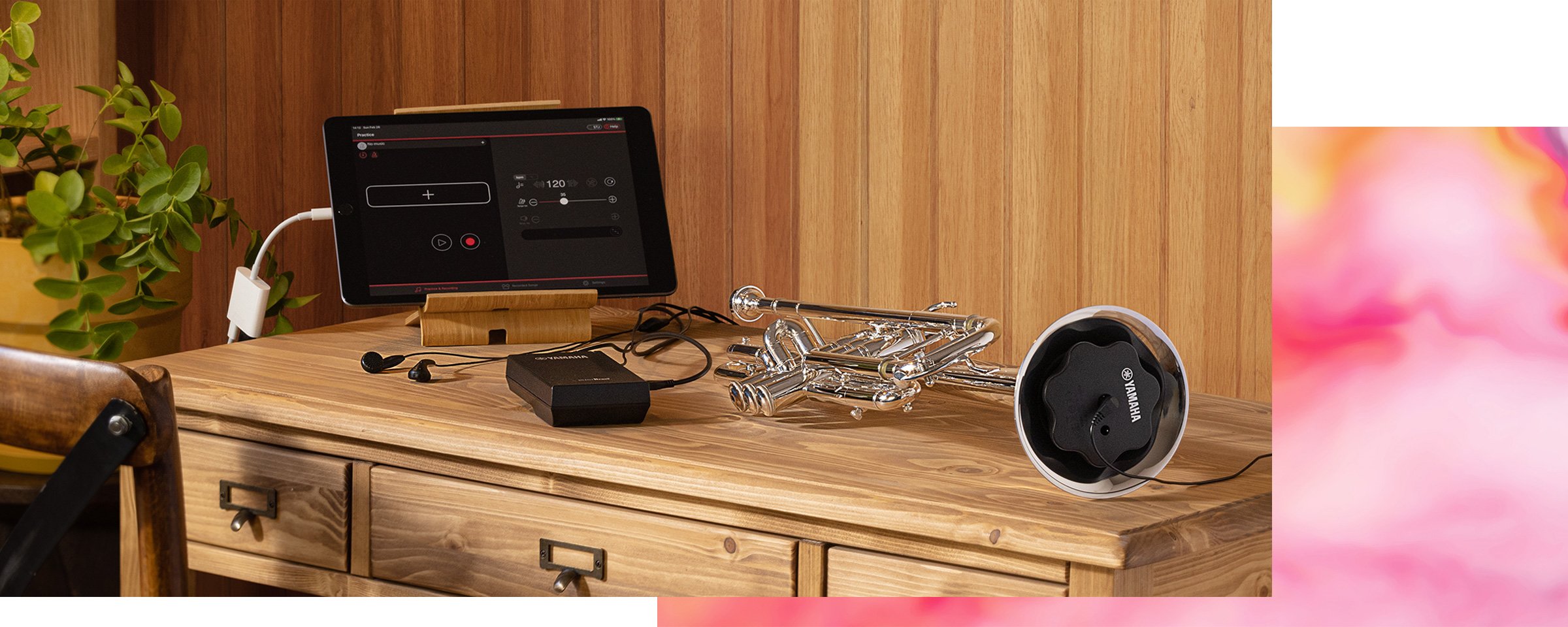 【美品】YAMAHA SILENT Brass STX-2 MrSilverTrumpet SB7X-2 Yamaha Silent Brass Systems for Trumpet's