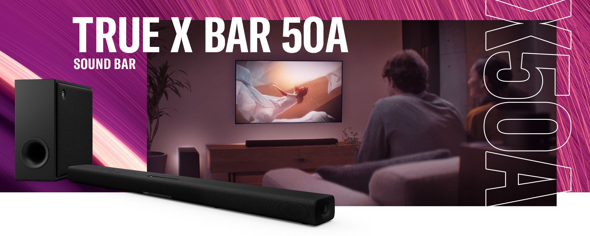 Yamaha best sale soundbar speakers