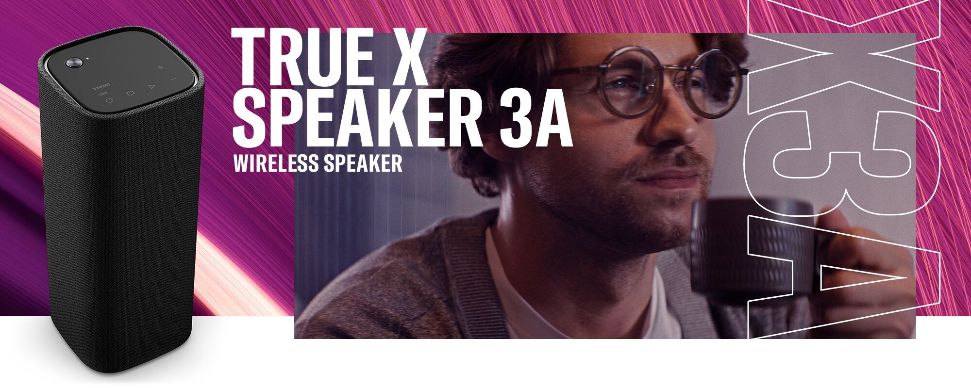 TRUE X SPEAKER 3A hero banner