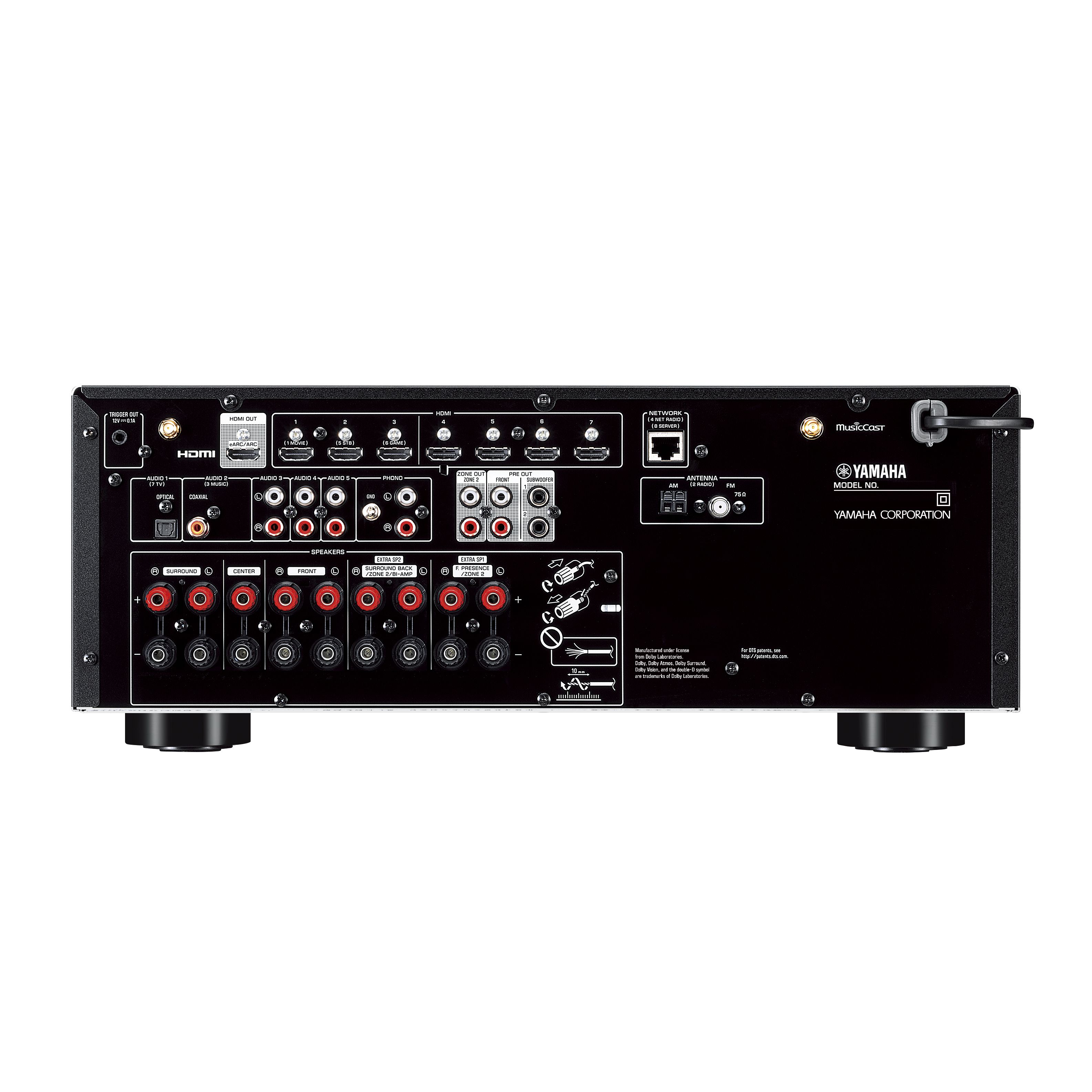 TSR-700 7.1 Channel 8K Home Theater AV Receiver – Yamaha USA