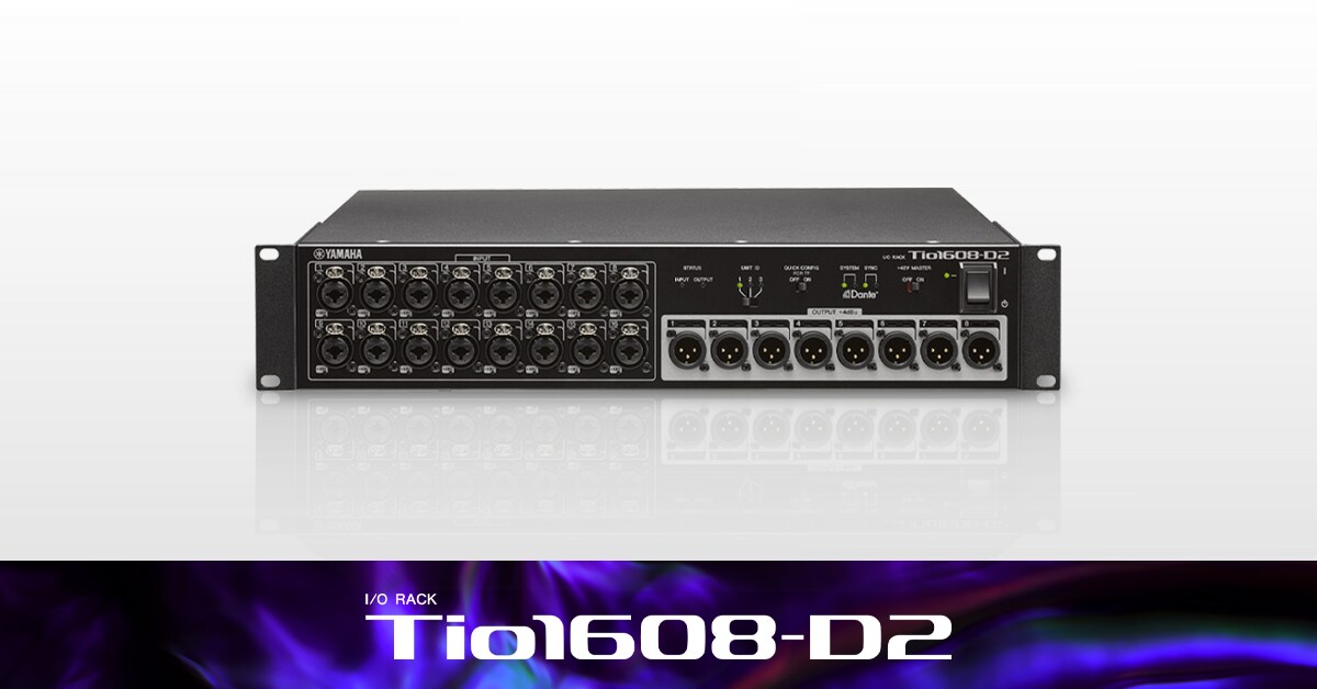 Tio1608-D2 - Self Training - Audio and Network Interfaces and