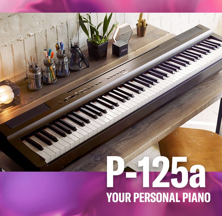 P-125a Portable Electronic Keyboard - Yamaha USA
