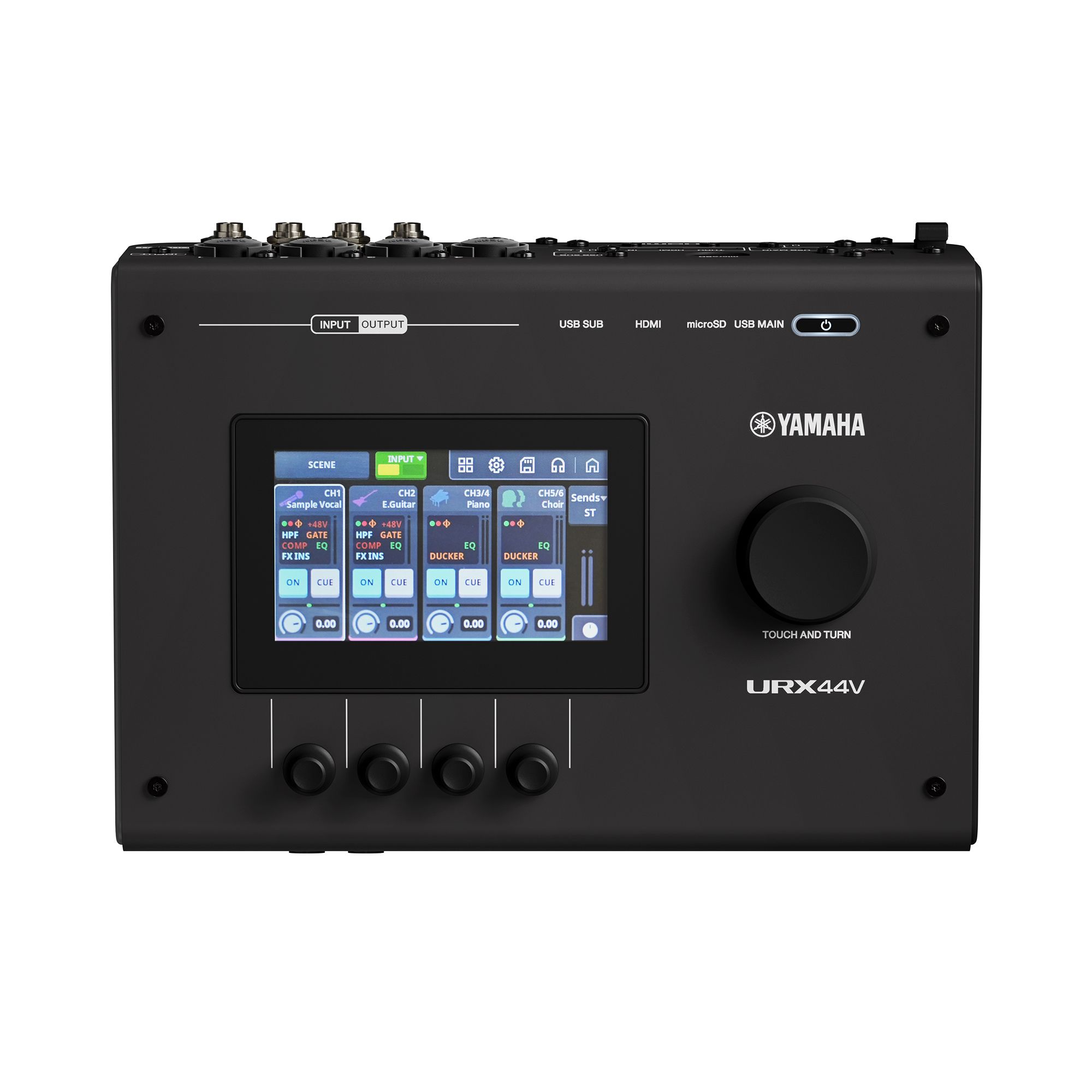 DTM・DAW YAMAHA URX44V URX44V Production Audio/Video Interface Specs - Yamaha USA