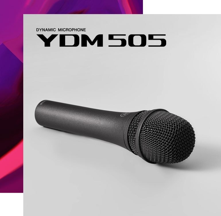 header banner image of Yamaha Dynamic Microphone YDM505