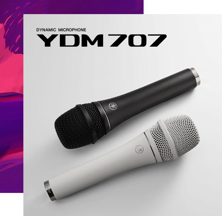 YDM707 Super Cardioid Dynamic Microphone - Yamaha USA