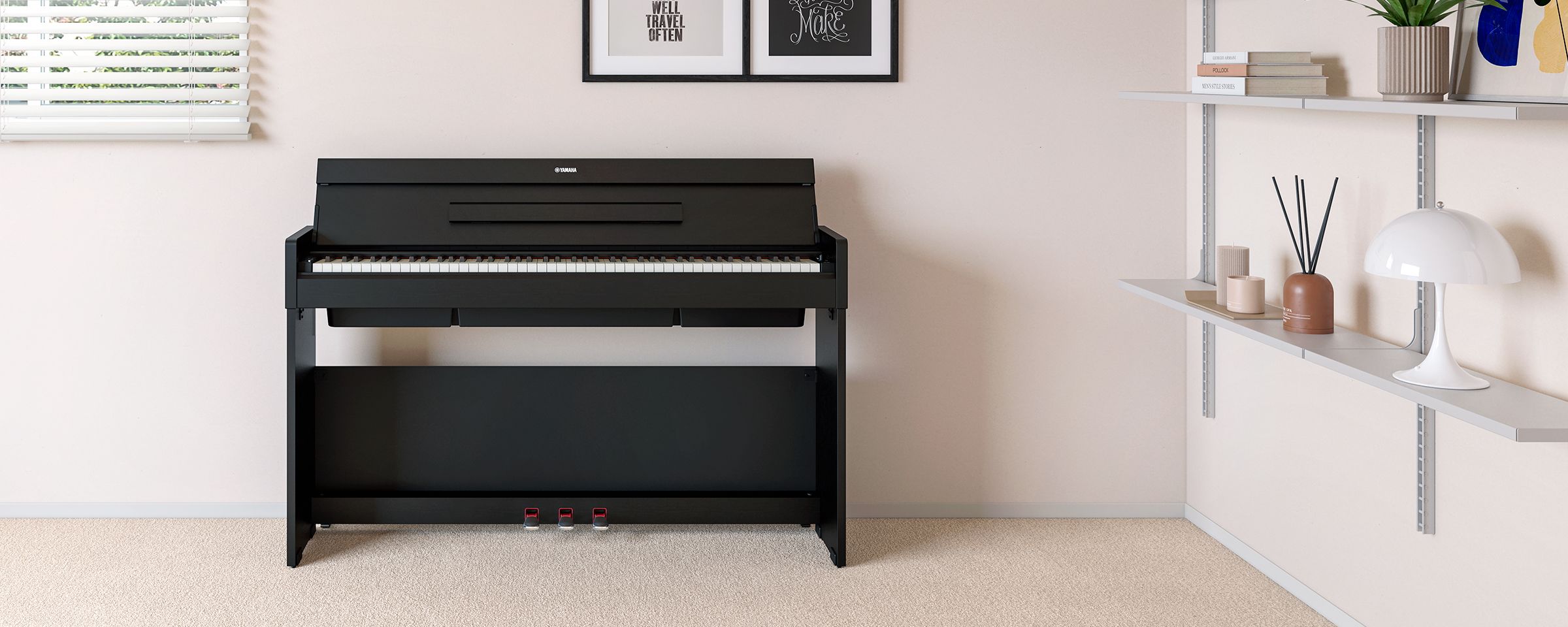 YDP-S36 - Specs - ARIUS - Pianos - Musical Instruments - Products