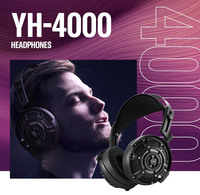 YH-4000 Premium Open-Back Headphones - Yamaha USA