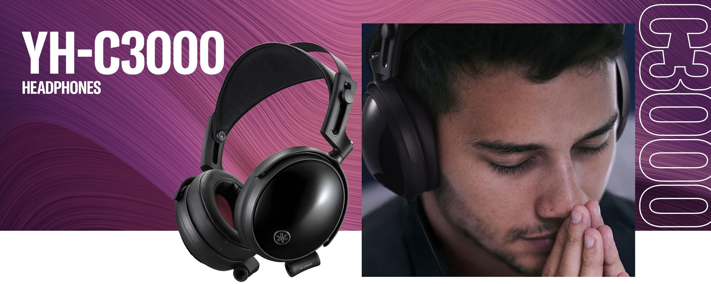 Main visual of the YHC3000 headphones