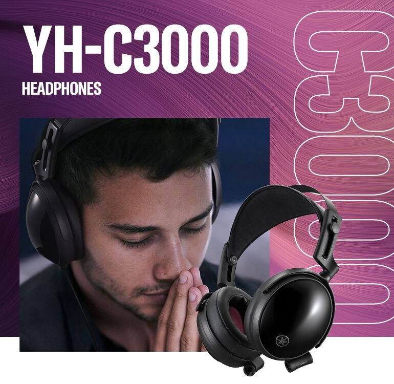 Main visual of the YHC3000 headphones