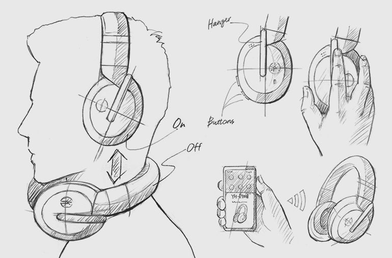 YH-E700B - Headphones & USA Products - Yamaha - - Visual Overview - Audio