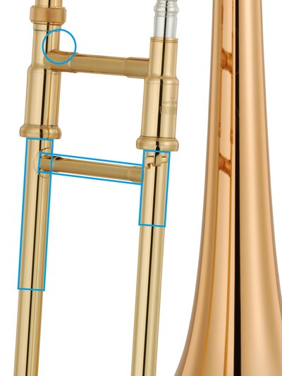 Reduced Slide Bracing and a Thin-wall Leadpipe