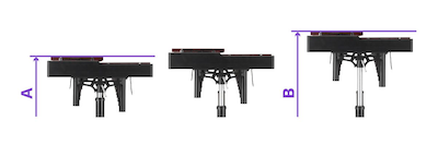 YX-2035PR Gas Spring-Type Height Adjustment Mechanism