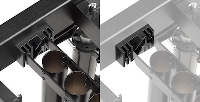 YX-2035PR Resonator Pipe Drop Prevention Mechanism