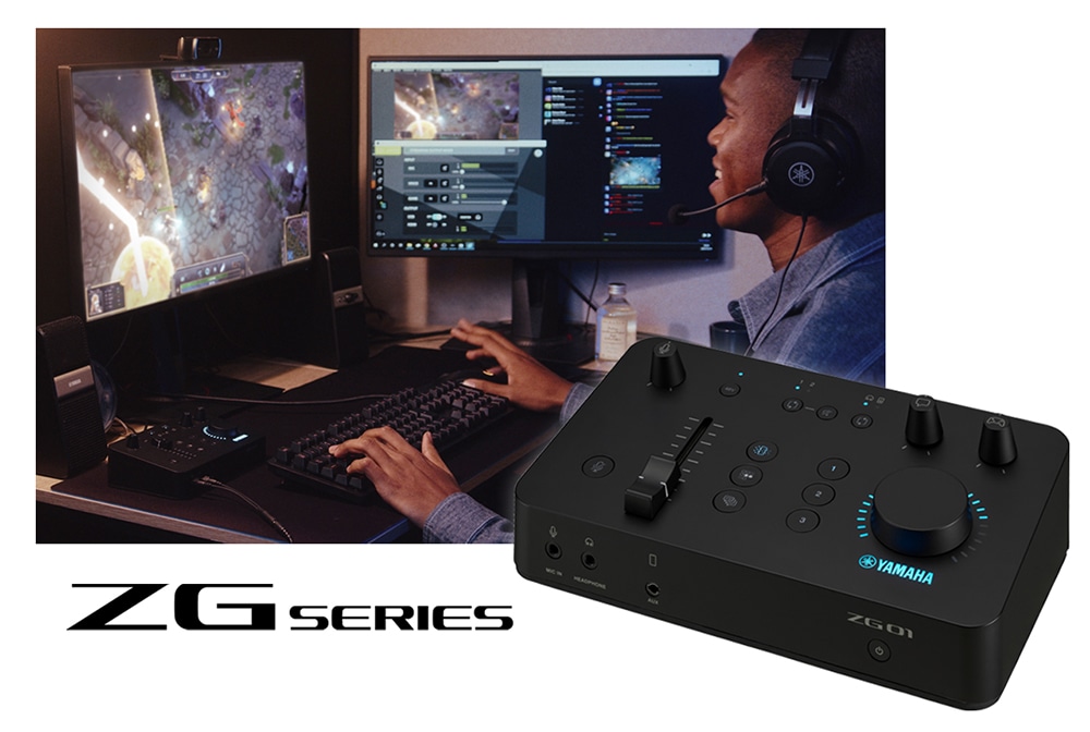 Yamaha Announces the U.S. Launch of ZG Series Gaming Mixer