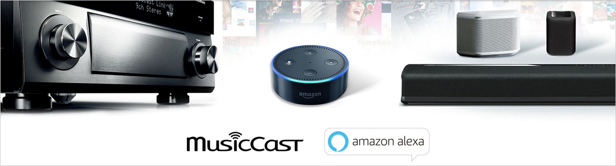 Alexa with MusicCast