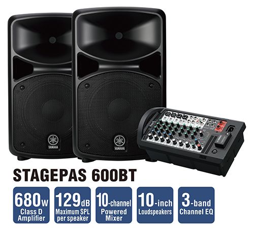 STAGEPAS 400BT/600BT - Speech - PA Systems - Professional Audio 