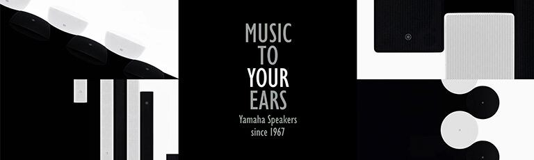 A banner link to the page of Speakers for Background Music.