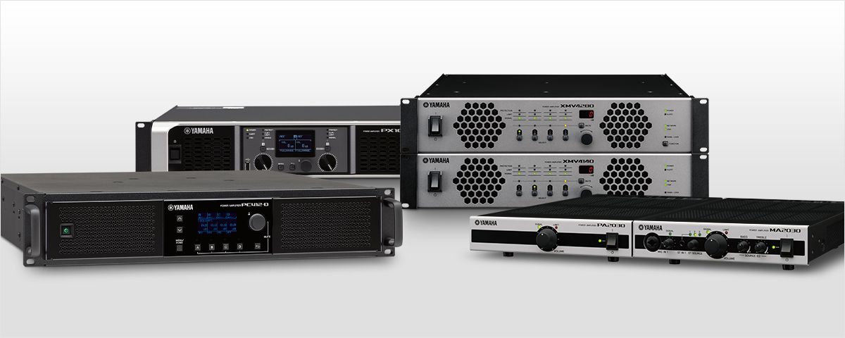 Power Amplifiers - Professional Audio - Products - Yamaha USA