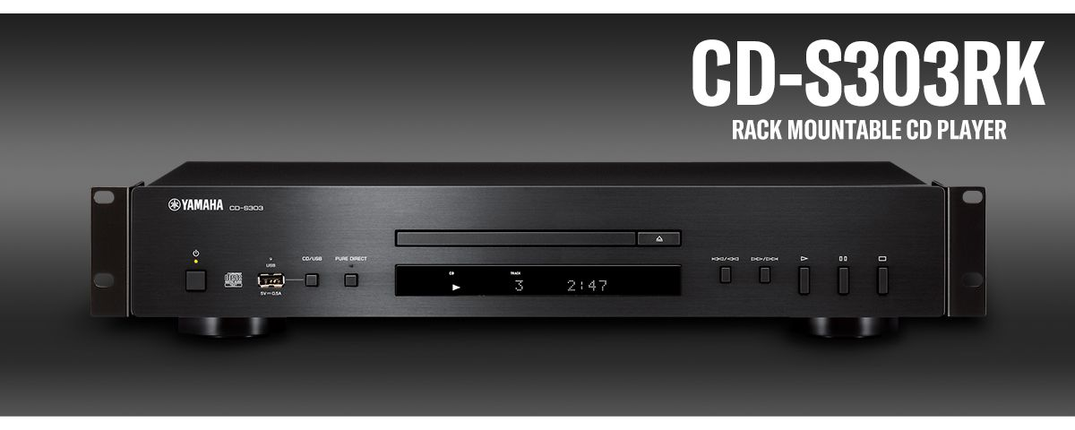 CD-S303RK Professional Rack Mount CD Player - Yamaha USA