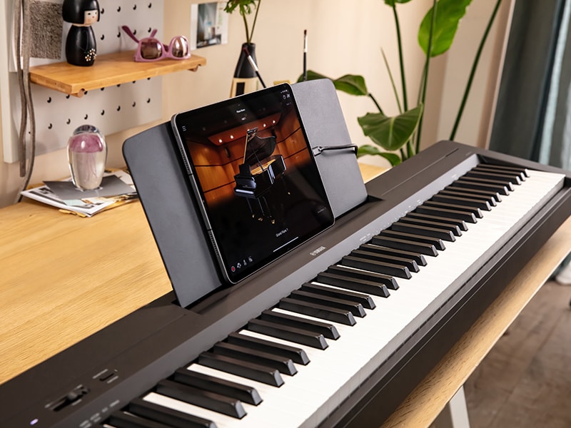 a tablet is connected to P-145BTB