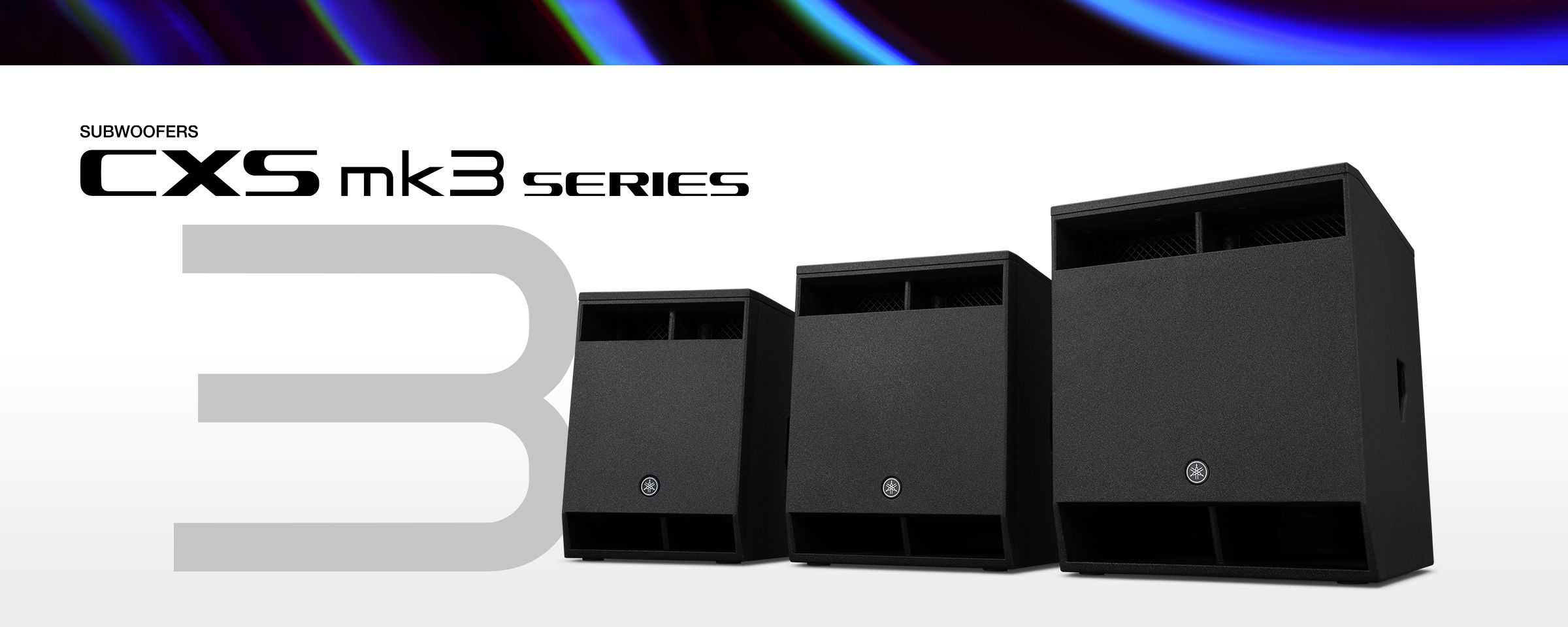 CXS mk3 Series - Overview - Speakers - Professional Audio