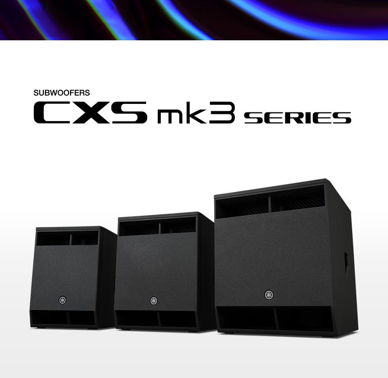 CXS mk3 Series - Overview - Speakers - Professional Audio