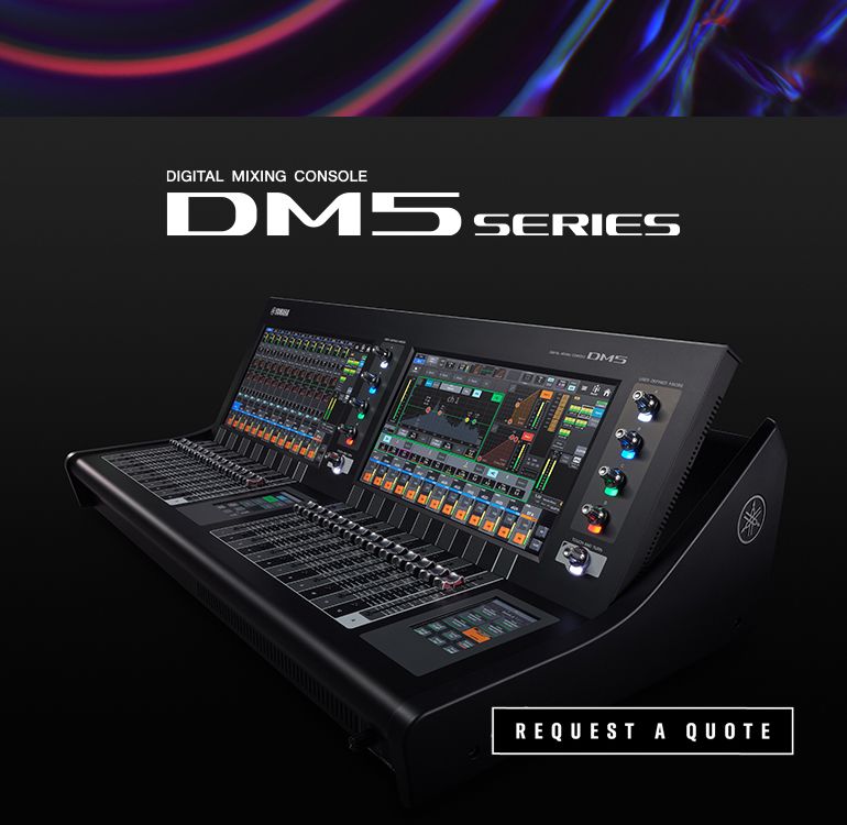 DM5 Series - Overview - Mixers - Professional Audio - Products