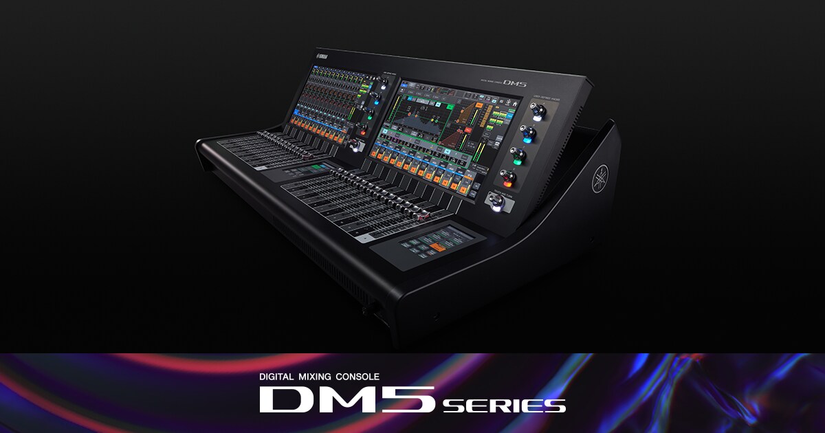 DM5 Series - Specs - Mixers - Professional Audio - Products