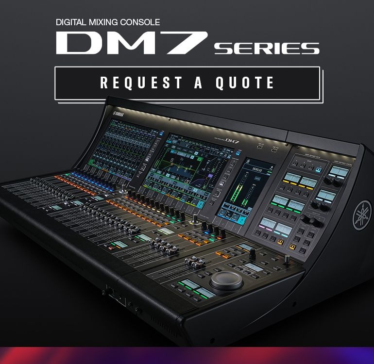 Image of Yamaha Digital Mixing Console DM7 Series