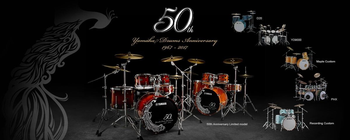 50th Anniversary Drum Sets