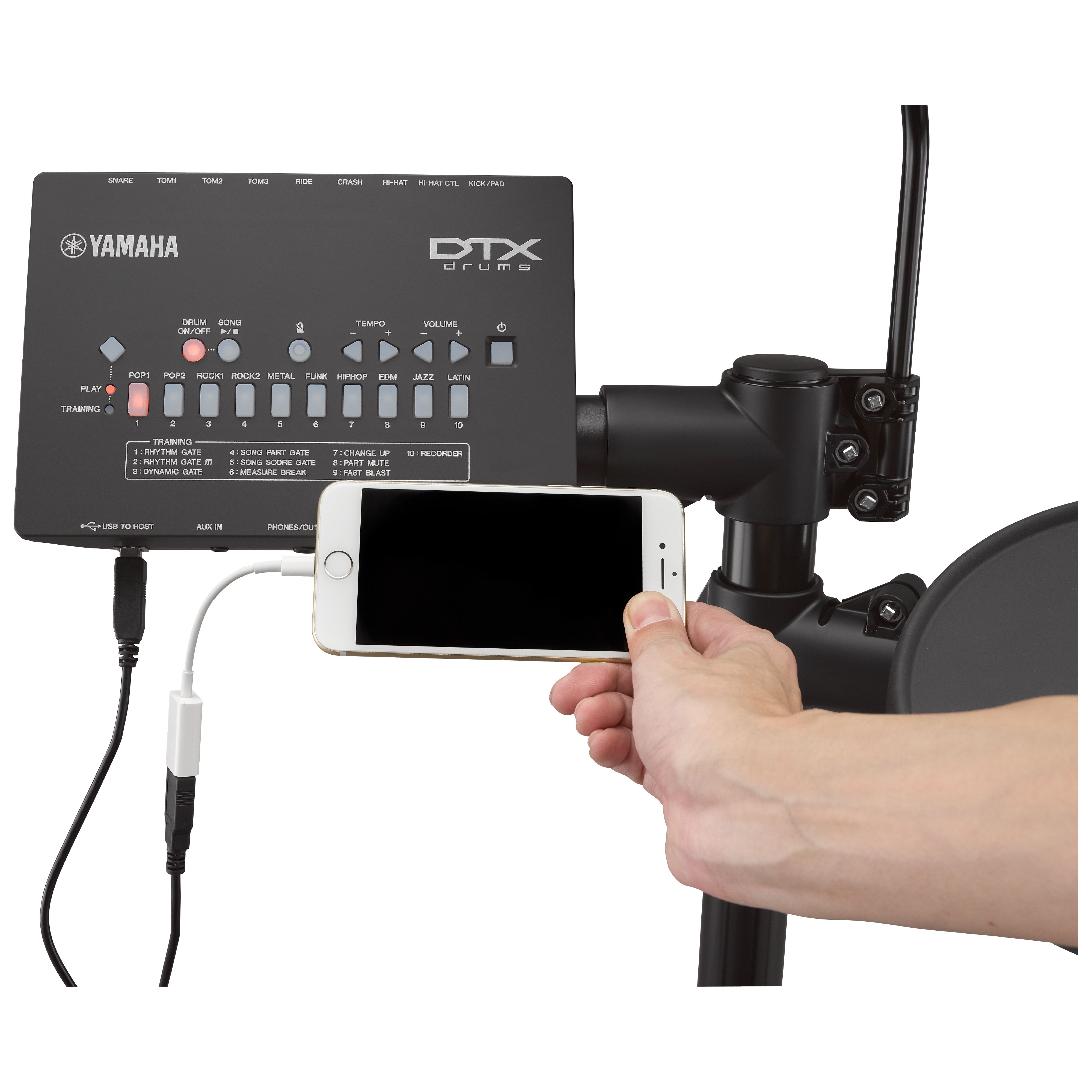 DTX402 Series - Products - Electronic Drum Kits - DTX Electronic