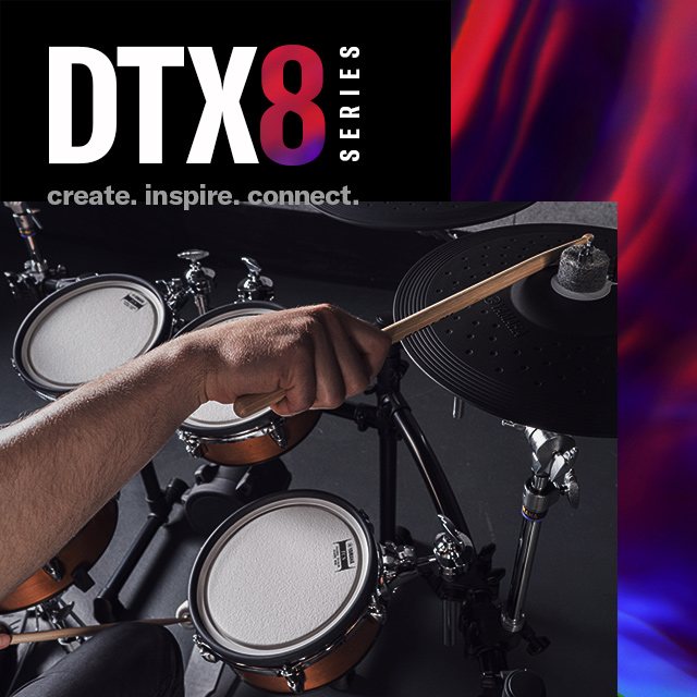 DTX8 Series Electronic Drum Kits - Yamaha USA