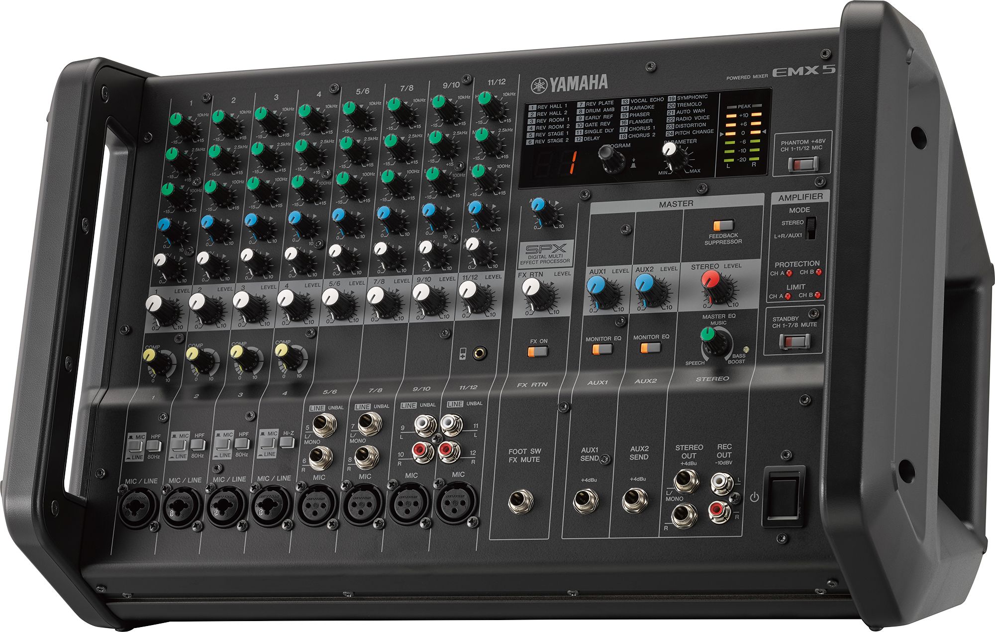 EMX7/EMX5 - Overview - Mixers - Professional Audio - Products 