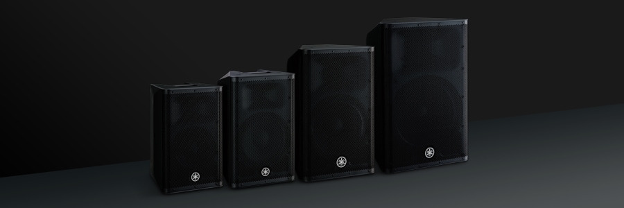  Yamaha DXR12MKII, 12 1100W Powered Speaker Cabinet : Musical  Instruments
