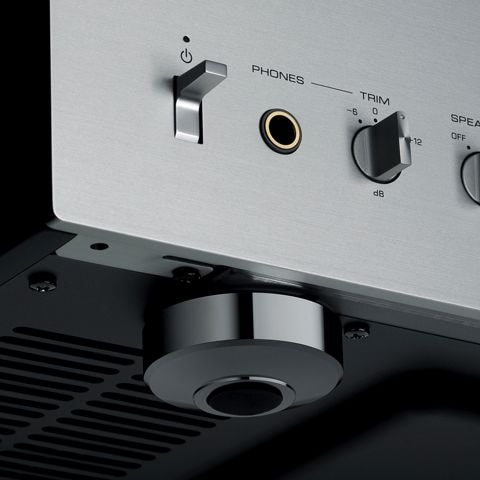 chrome-plated iron feet for A-S2200 integrated amplifier
