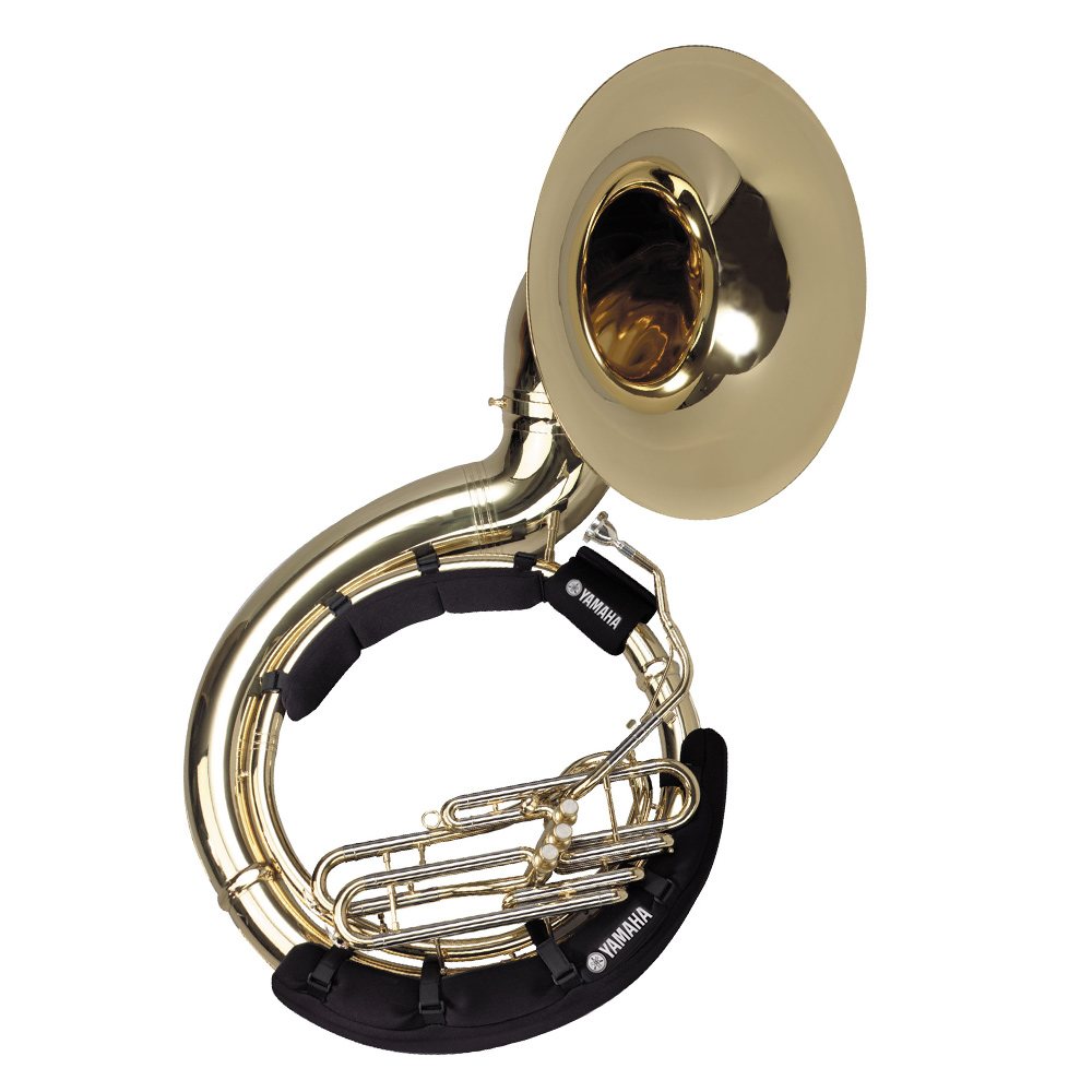 Sousaphone Shoulder Pad, Black Overview Brass and Woodwind