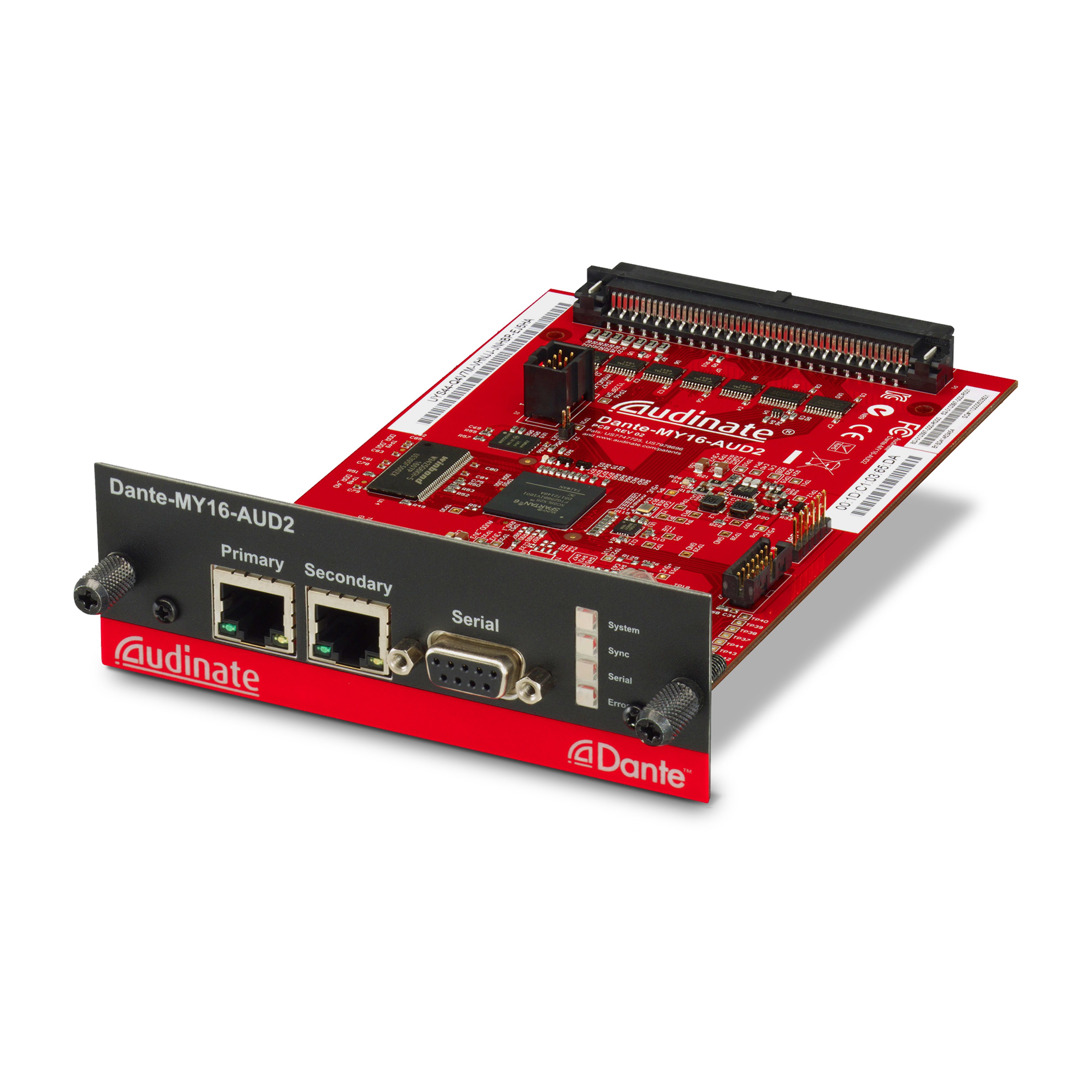 DANTE-MY16-AUD2 - Overview - Audio and Network Interfaces and