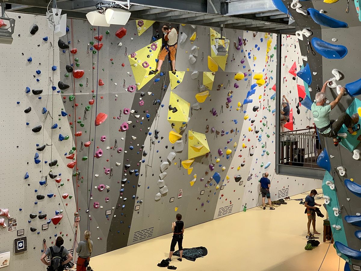 largest indoor rock climbing