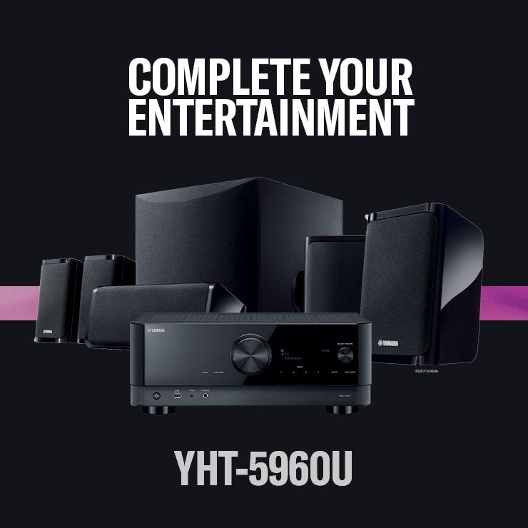 Complete Your Entertainment - Yamaha YHT-5960U Header - Mobile