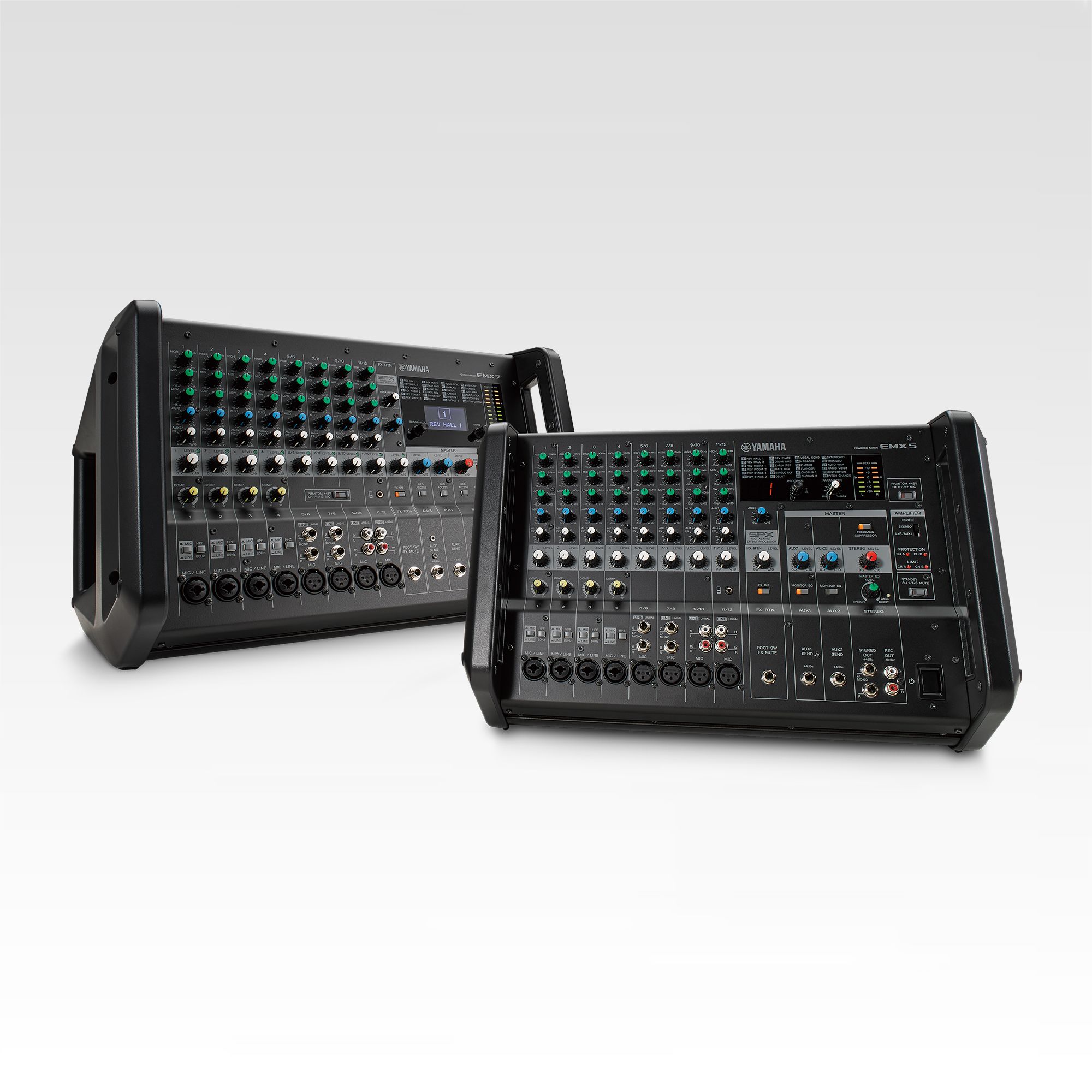 EMX7/EMX5 Specs Mixers Professional Audio Products Yamaha