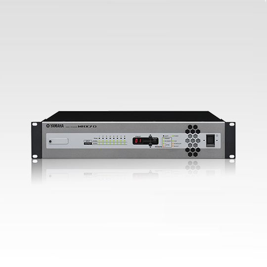 MRX7-D - Control - Processors - Professional Audio - Products 