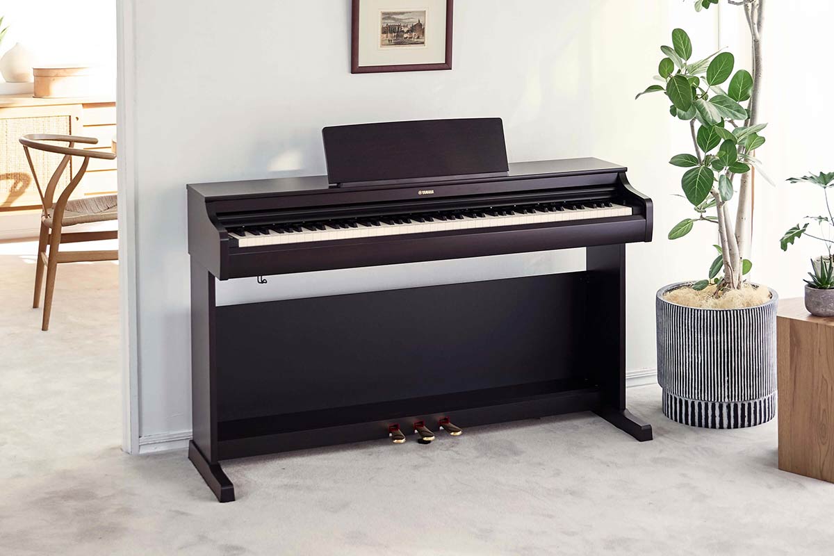 Lifestyle shot of ARIUS Digital Piano