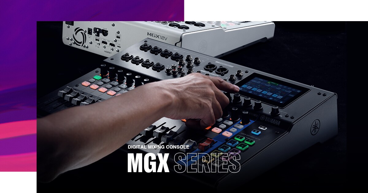MGX Series - Specs - Mixers - Professional Audio - Products