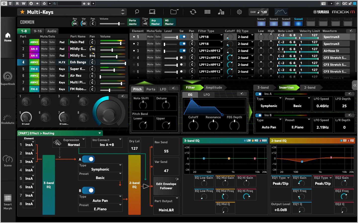 Expanded Softsynth Plugin for MODX M - Overview - Apps
